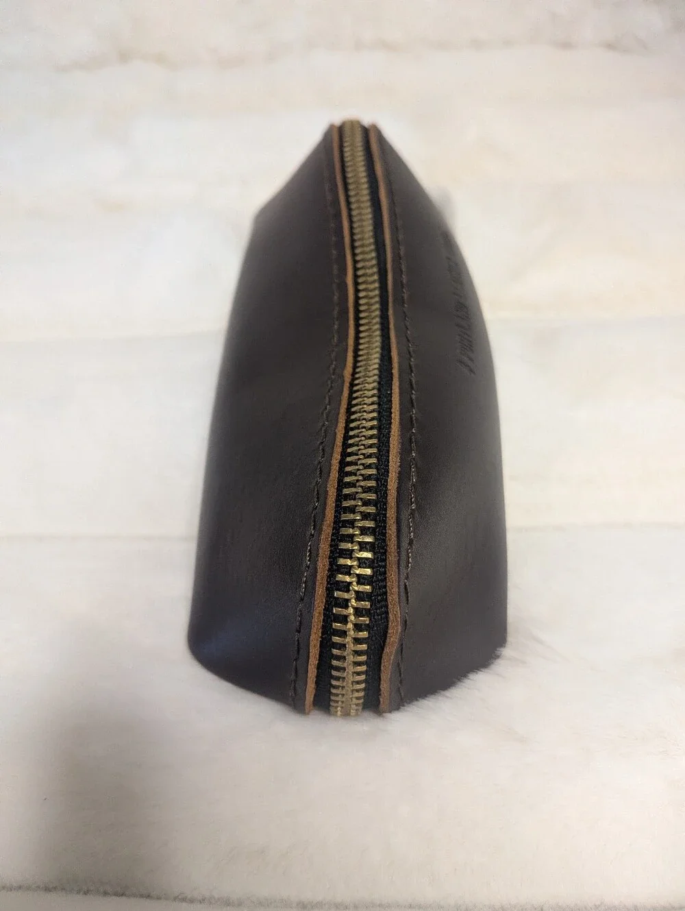 Portland Leather Goods Sidekick Pouch Cold brew Colorway